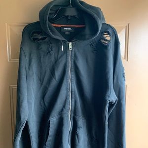 Diesel Distressed Jacket never worn.